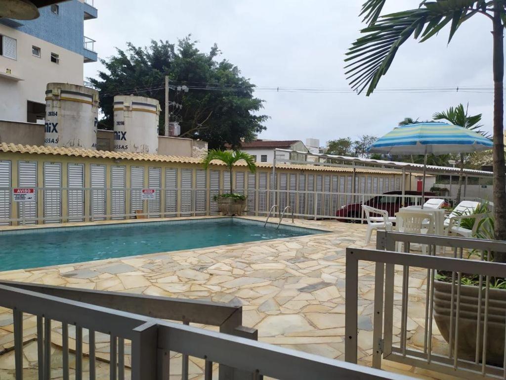 Apto 21D Piscina, 1 Vaga Na Garagem Coberta, Ar Condicionado, Churrasqueira Ubatuba Kültér fotó